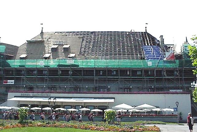 Foto Michael Baum Sachverständiger, Konzil in Konstanz Dachstuhlsanierung Ausführung Firma Michael Baum Zimmerei Konstanz